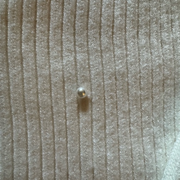 Lulu's Cream Ribbed Knit Sweater - Picture 3 of 7